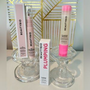 BEAUTYBIO Plumping Booster and Eyelighter Set- NEW $100 value